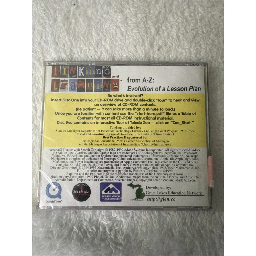 Linking Learning A-Z Best Practices PC CD ROM Technology Integration II VTG NIP